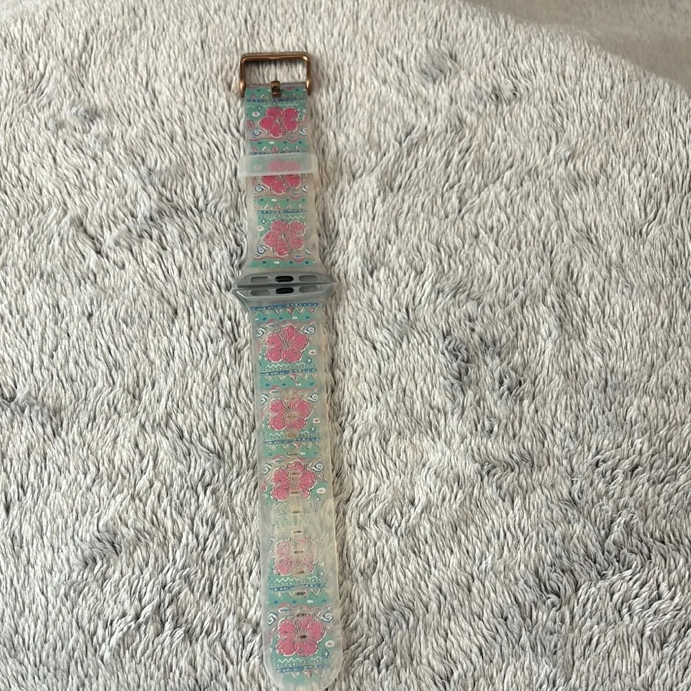 Simply Southern Hibiscus Apple Watch Band
